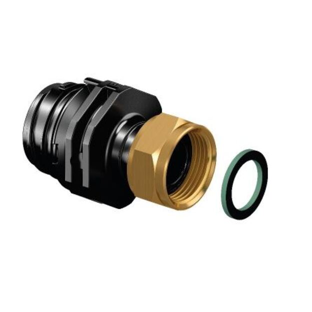 Uponor Aqua PLUS žalvarinis adapteris PPM 1 MT-G3/4 SN