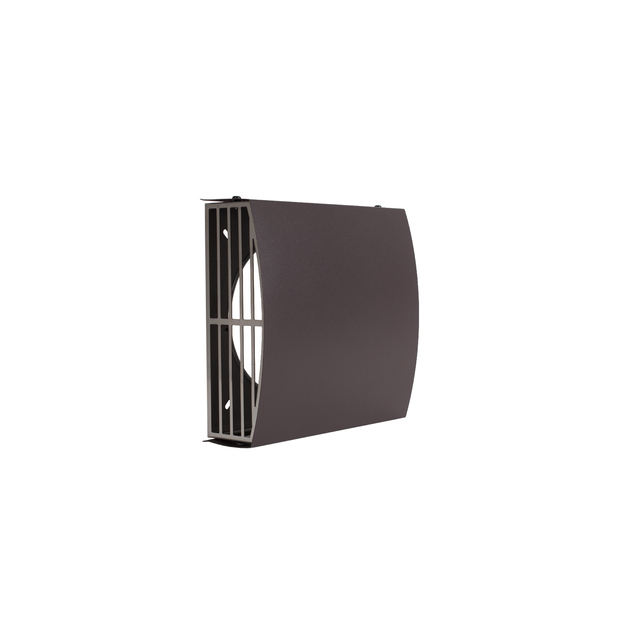 Lauko padavimo/i&scaron;traukimo grotelės-stogelis d160 rudos sp. ST160R