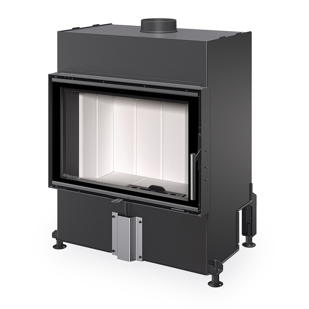Plieninis židinio ugniakuras Romotop HEAT H4Z 04, 70.50, &scaron;viesi pakura IGN