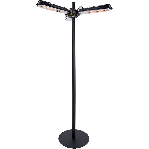 Sunred infraraudonųjų spindulių &scaron;ildytuvas Parasol Black 2000 W
