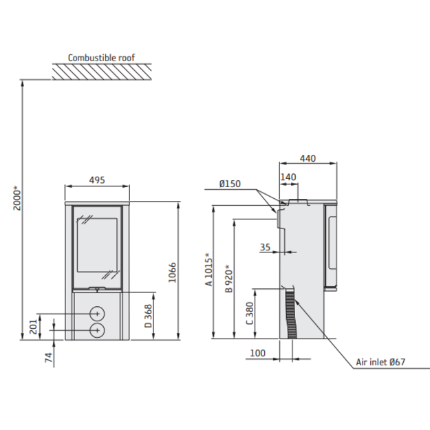 Krosnelė CONTURA C510:1 Style, pilkos spalvos, ketinis vir&scaron;us (798968, 998551)