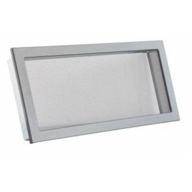 Grotelės VENTLAB 240x170, be žaliuzių, juodos