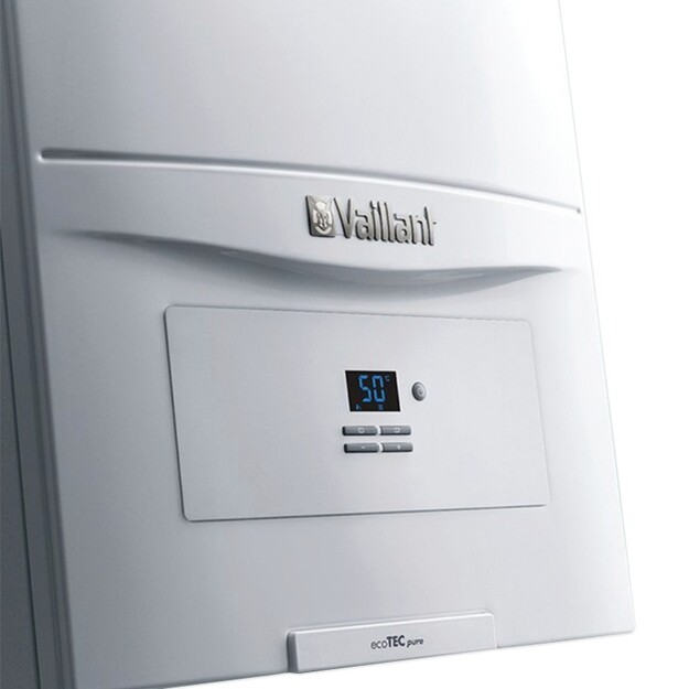Dujinis kondensacinis katilas Vaillant ecoTEC PURE VU 246/7-2 (H-INT III), &scaron;ild. galia 18,5kW, galia V.&Scaron;. 24,5 kW