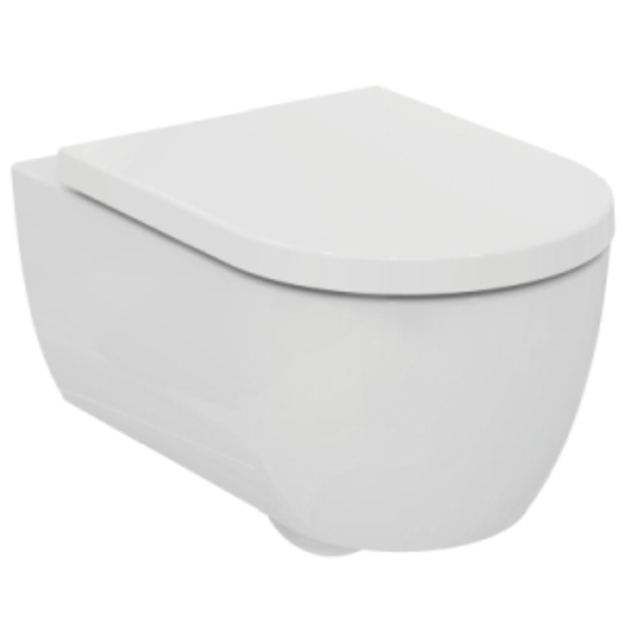 Pakabinamas Ideal Standard klozetas Atelier Blend Curve Aquablade, balta spalva