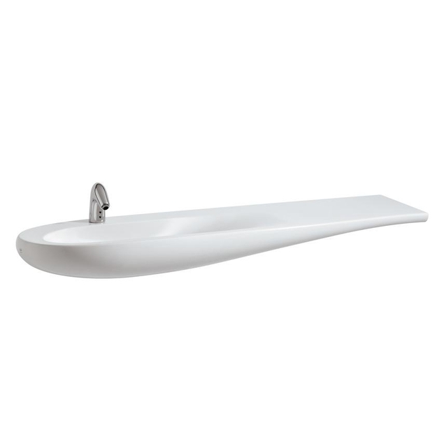 ALESSI ONE baldinis praustuvas 160x50, su anga mai&scaron;ytuvui, baltas su LCC
