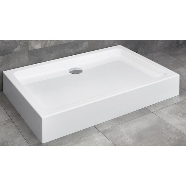 Du&scaron;o padėklas Radaway Laros D Compact 900x800x170, akrilas, su integruota uždanga
