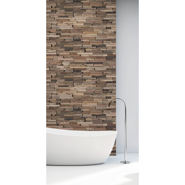 VIPANEL plok&scaron;tė 1000*2100*3mm, WOOD TEAK spalva