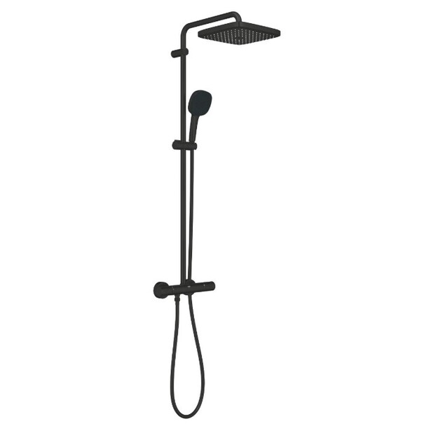 Termostatinė du&scaron;o sistema Tempesta  250 cube, black phantom