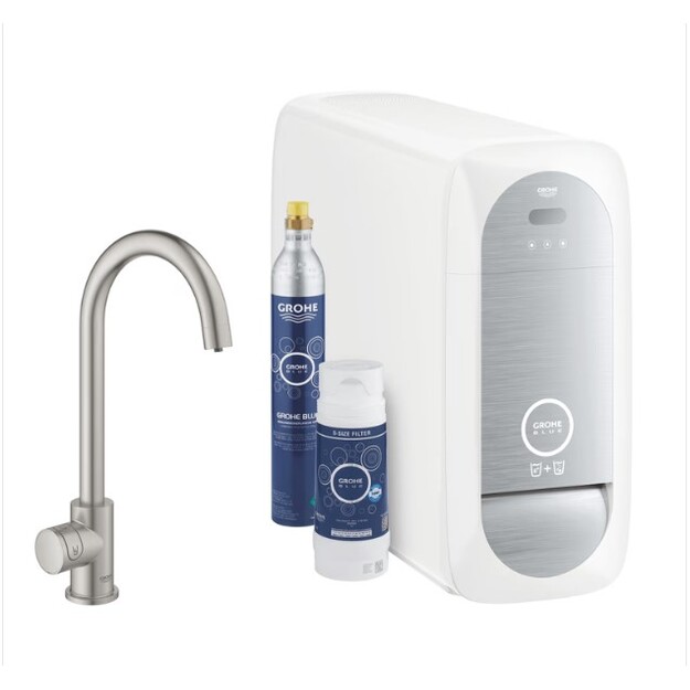 Plautuvės mai&scaron;ytuvas Grohe Blue Home Mono , nerūdijantis plienas