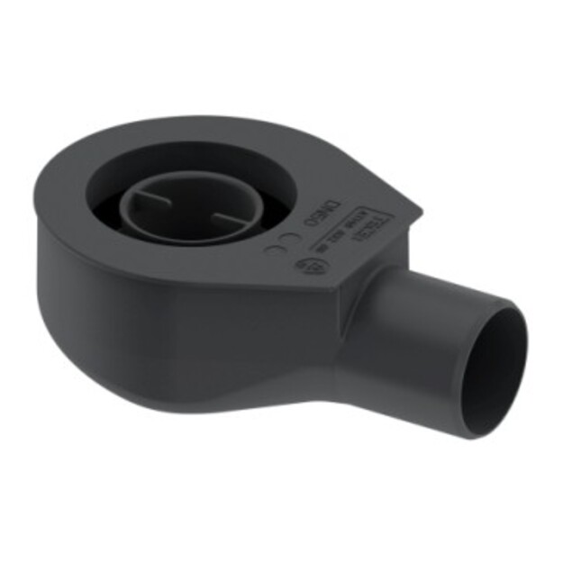 TECEdrainline plok&scaron;čias sifonas, DN 50 horizontalus  montavimo H 95 mm  pralaidumas 0,73 l/s