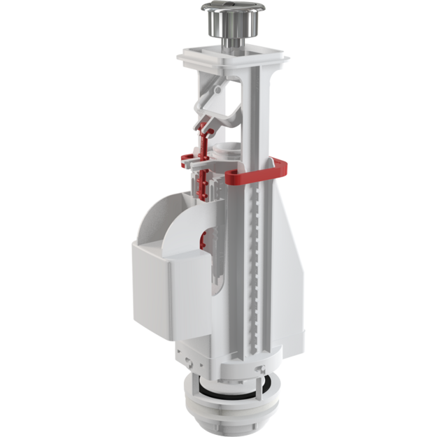 WC nuleidimo mechanizmas, A08A dvig. 3/6 ltr., unitazų bakeliams