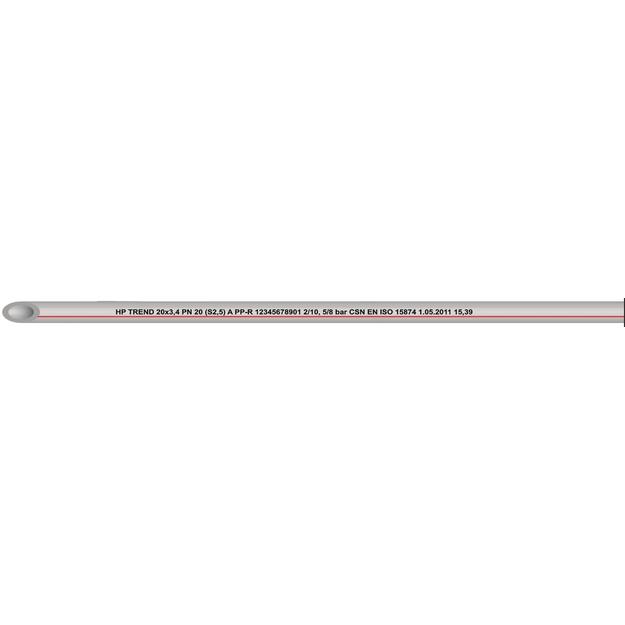Vamzdis HP Trend, 40x6,7 mm, PN20