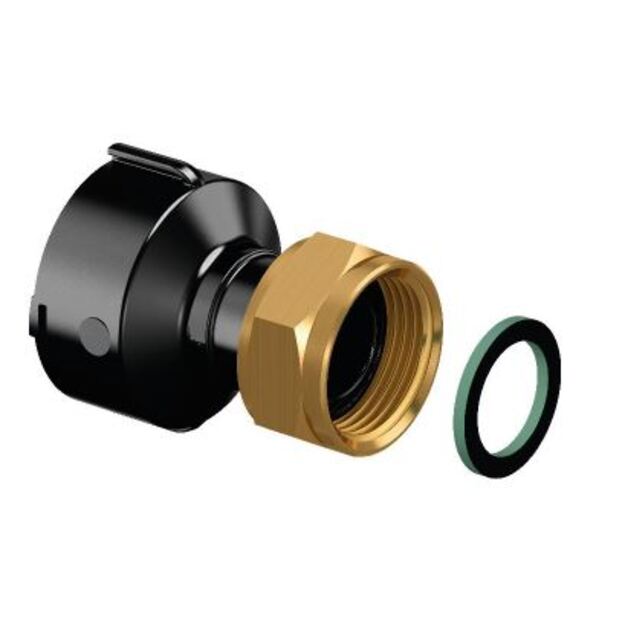 Uponor Aqua PLUS žalvarinis adapteris PPM 1 FT-3/4 SN