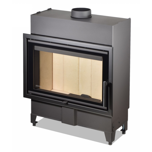 Plieninis židinio ugniakuras Romotop KV HEAT H2P13 70.44.13 (gylis 370mm)