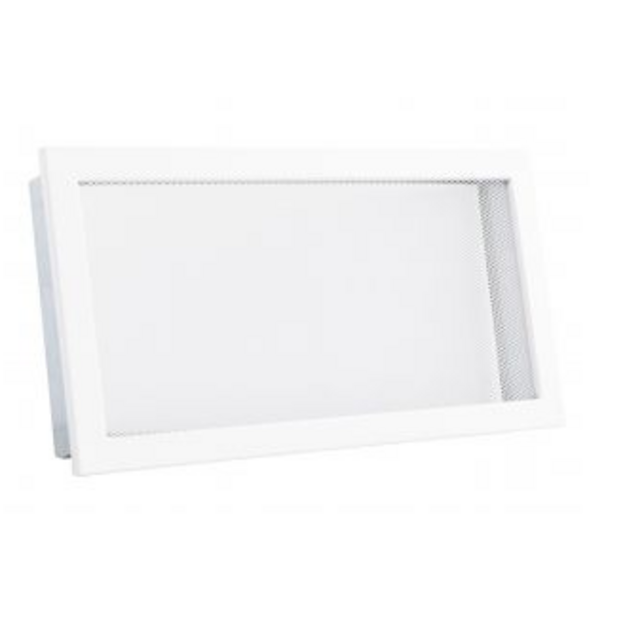 Grotelės VENTLAB 325x170, be žaliuzių, baltos