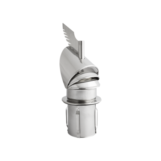Neatveriamas besisukantis kamino gaubtas Rotowent Dragon RO200CH-DR-PT