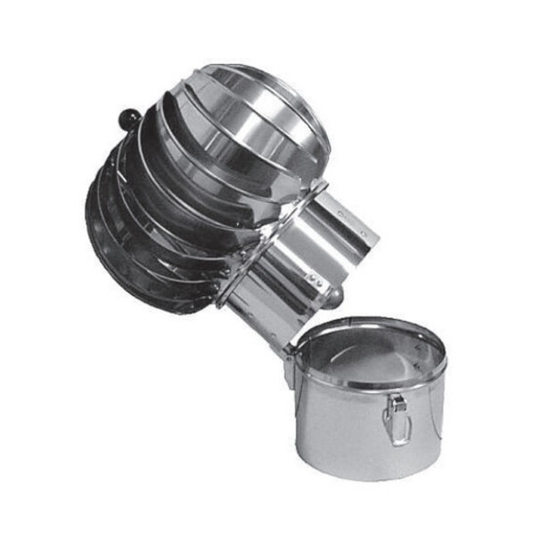 Atveriamas kamino gaubtas Darco Turbovent, d.200 TU200OCAL-B