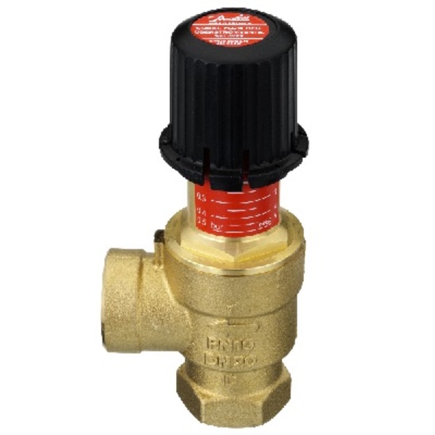 Apvadinis ventilis AVDO 20, DN20, PN10, ribos 0.05-0.5 bar, kampinis