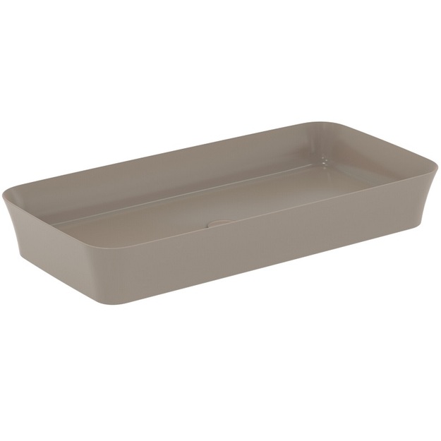 Praustuvas montuojamas ant stalvir&scaron;io Ideal Standard Ipalyss 80x40 cm, be perlajos, su dugno vožtuvu, Kashmir