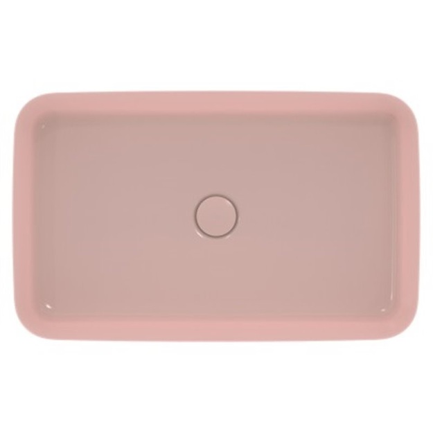 Praustuvas montuojamas ant stalvir&scaron;io Ideal Standard Ipalyss 65x40 cm, be perlajos, su dugno vožtuvu, Nude