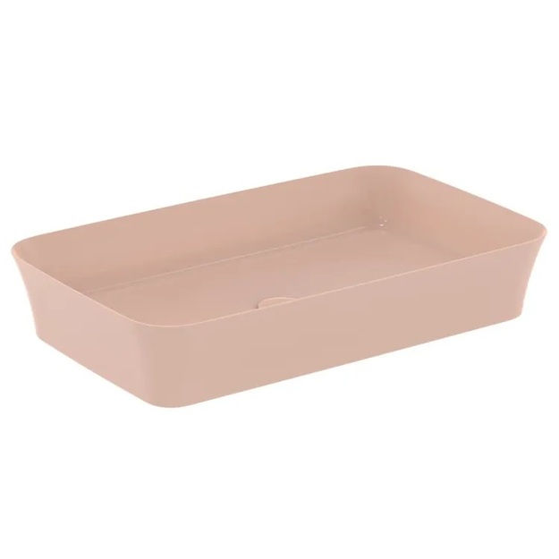 Praustuvas montuojamas ant stalvir&scaron;io Ideal Standard Ipalyss 65x40 cm, be perlajos, su dugno vožtuvu, Nude
