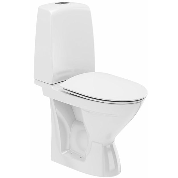 Kombinuotas unitazas INSPIRA, universalus nuotakas, be apvado (Rimfree&reg;)