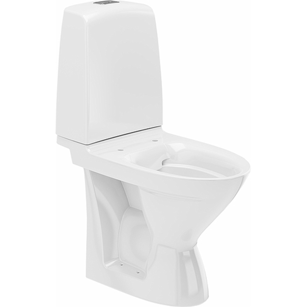 Kombinuotas unitazas INSPIRA, universalus nuotakas, be apvado (Rimfree&reg;)