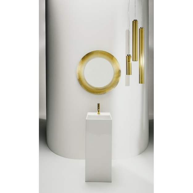 Kartell by LAUFEN pastatomas 375x435 praustuvas h-900, su paslėptu nuotaku, pagaminta i&scaron; SaphirKeramik