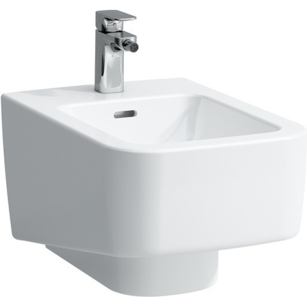 Pakabinama bidė Pro S 360x530x430 mm, su LCC, 1 skylė mai&scaron;yt., balta