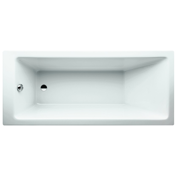 PRO vonia 160x70 cm, įleidžiamas modelis, balta