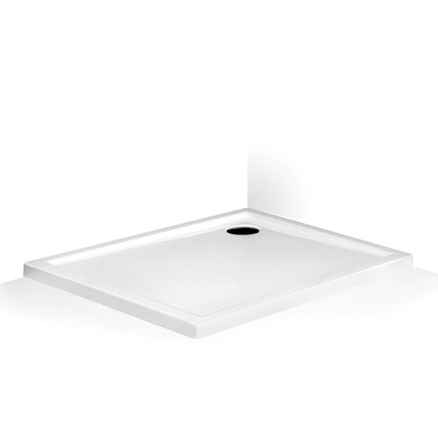 Akrilinis du&scaron;o padėklas Flat Kvadro 1000x800