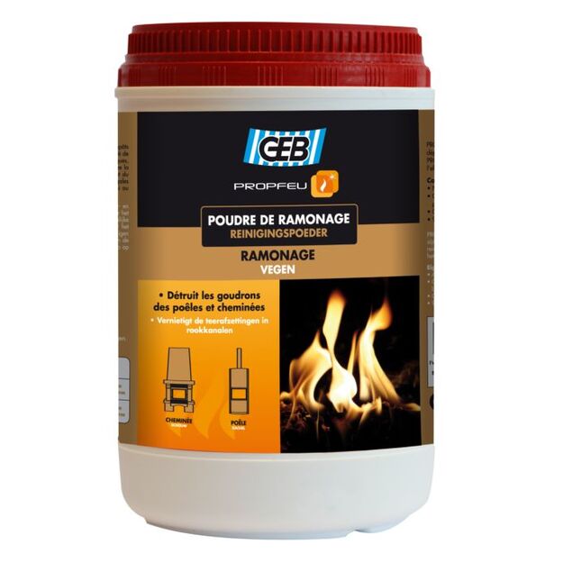 Dūmtraukių valymo milteliai Propfeu poudre de ramonage ,900g(821401)