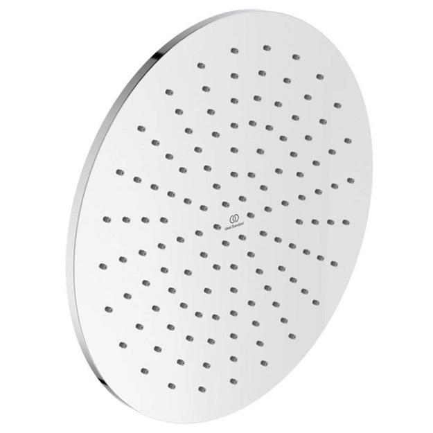 Ideal Standard Idealrain lietaus du&scaron;o galva 300 mm su silikoniais purk&scaron;tukais, 12 l/min, chromas