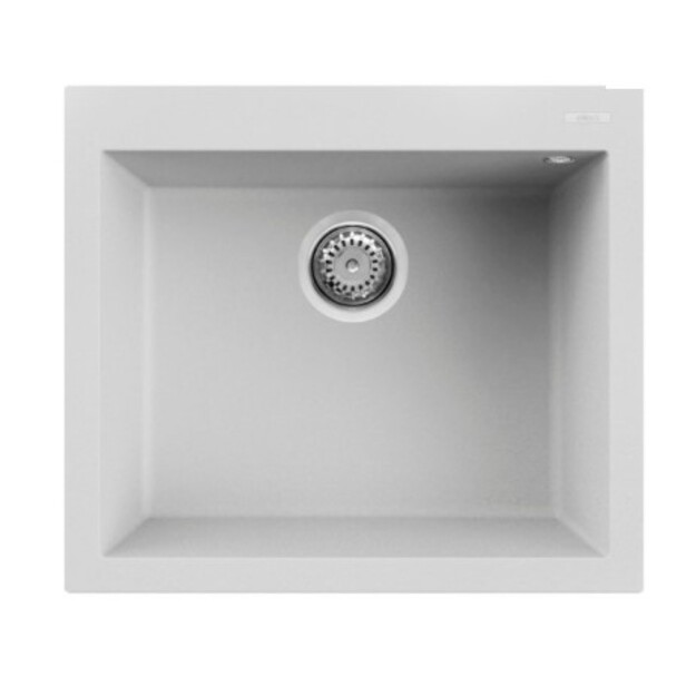 Granitinė plautuvė ELLECI  QUADRA  105 57x50 balta 68 J016174