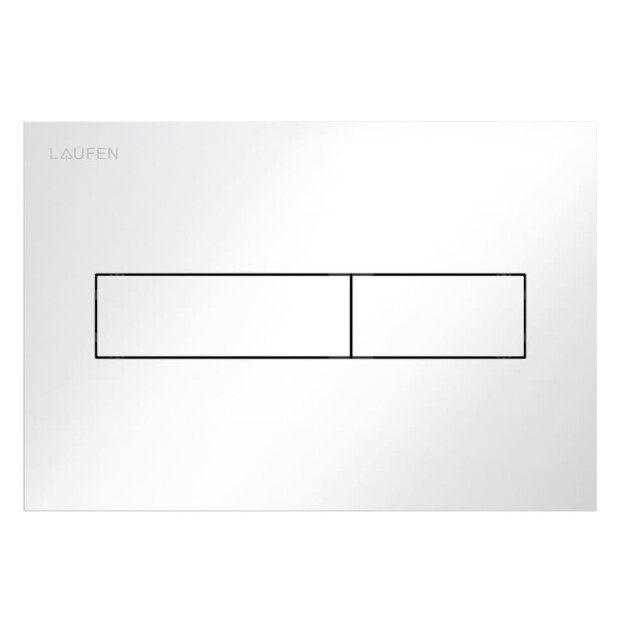 Nuleidimo mygtukas INEO HORIZON, Dual Flush, balta spalva