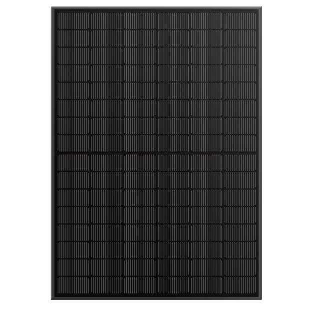 Saulės modulis Leapton  450W Full black, Dual Glass Bifacial LP182*210-M-48-NB