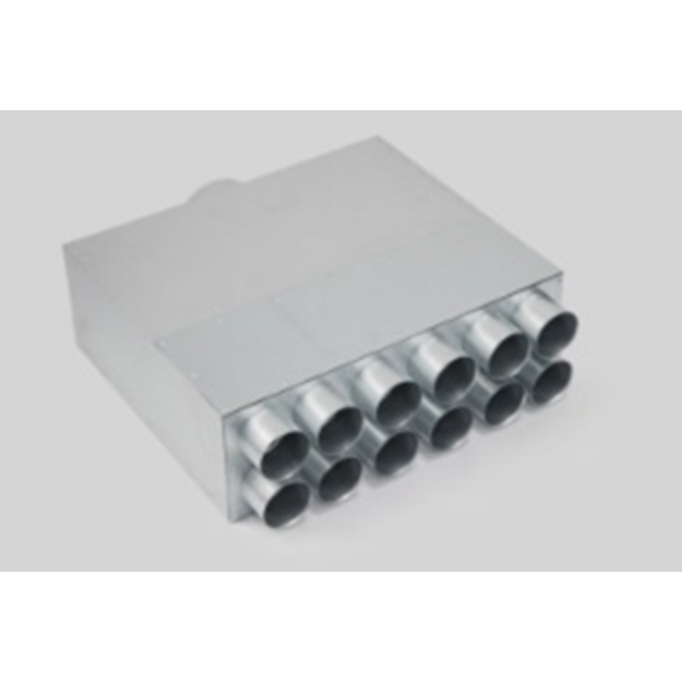 Kolektorinė dėžė su akustiniu porolonu ZN d160x10x75 (98-0239-0160-010-2N2-V)