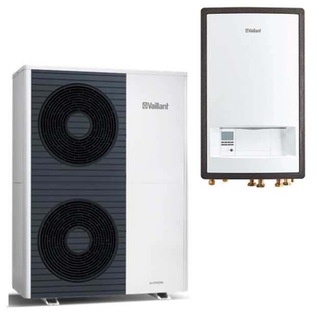 &Scaron;ilumos siurblys oras/vanduo Vaillant aroTHERM VWL 127/5 IS + VWL 125/5 AS, 11,0kW, 400 V