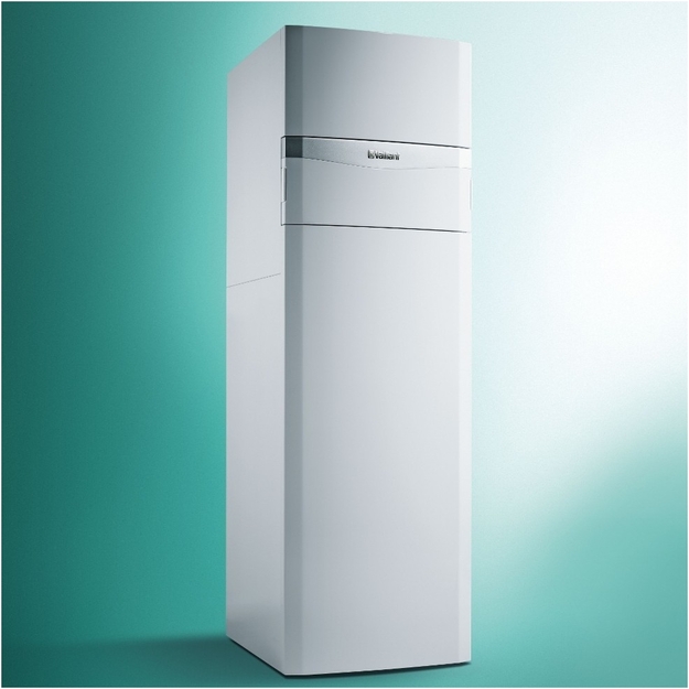 Dujinis kondensacinis katilas Vaillant ecoCOMPACT VSC 206/4 -5 su 150L boileriu, &scaron;ild. galia 20kW, galia V.&Scaron;. 24,5 kW