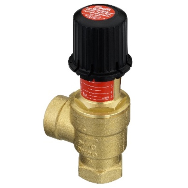 Apvadinis ventilis AVDO 25, DN25, PN10, ribos 0.05-0.5 bar, kampinis