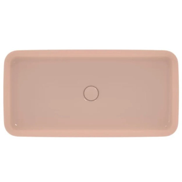 Praustuvas montuojamas ant stalvir&scaron;io Ideal Standard Ipalyss 80x40 cm, be perlajos, su dugno vožtuvu, Nude