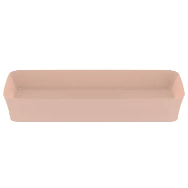 Praustuvas montuojamas ant stalvir&scaron;io Ideal Standard Ipalyss 80x40 cm, be perlajos, su dugno vožtuvu, Nude