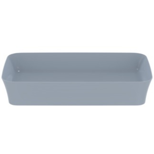 Praustuvas montuojamas ant stalvir&scaron;io Ideal Standard Ipalyss 65x40 cm, be perlajos, su dugno vožtuvu, Powder Blue