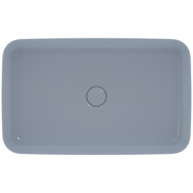 Praustuvas montuojamas ant stalvir&scaron;io Ideal Standard Ipalyss 65x40 cm, be perlajos, su dugno vožtuvu, Powder Blue