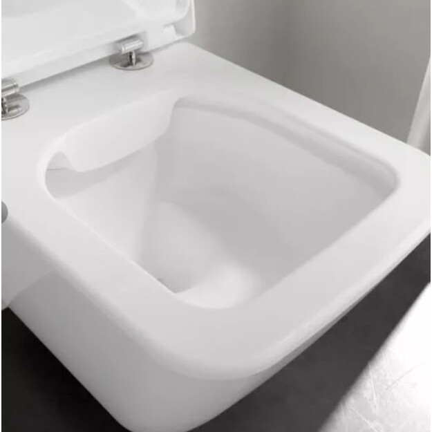 Pakabinamas WC Villeroy&Boch Finion Direct-Flush C+ (be dangčio), balta spalva