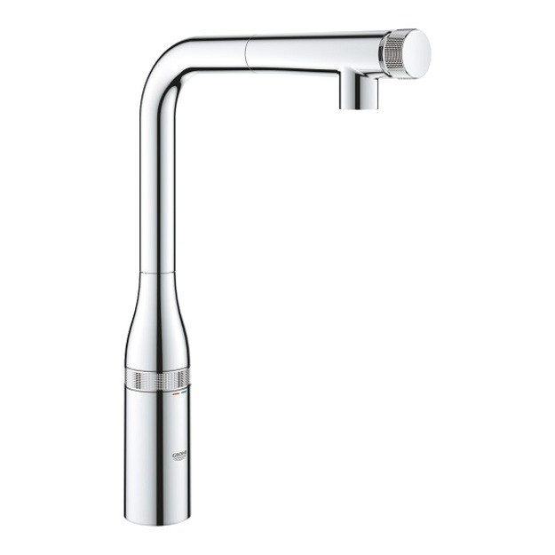 Plautuvės mai&scaron;ytuvas Essence SmartControl, su i&scaron;traukiamu snapu, chromas