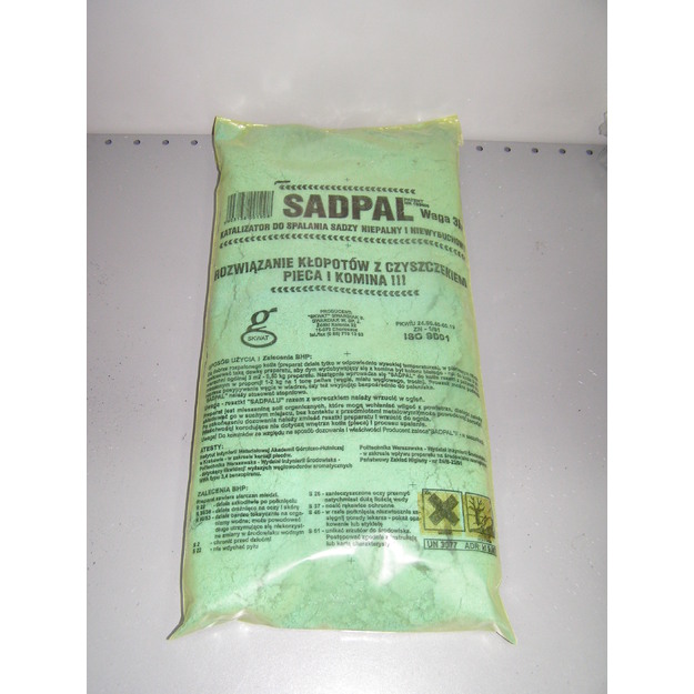 Kaminų valymo priemonė  SADPAL (1kg.)