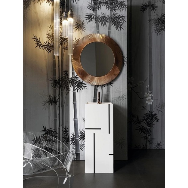 Kartell by LAUFEN Veidrodis All saints &Oslash;780, spalva aukso