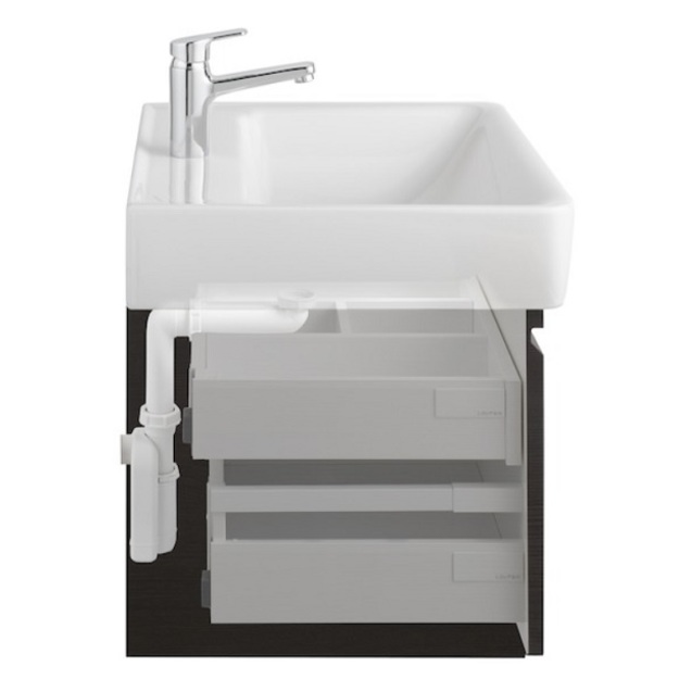 Spintelė praustuvui PRO S 550x390x370 mm su 1 stalč., modeliui 818959, balta blizgi
