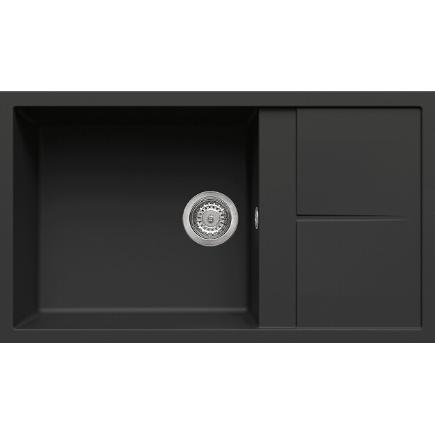 Granitinė plautuvė ELLECI  UNICO 410 86X50 juoda 40 J016192